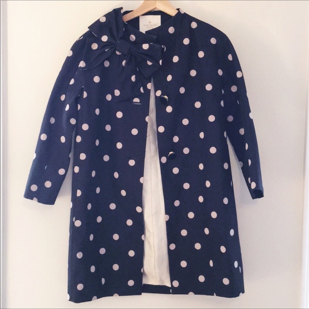 Kate Spade Polka Dot Dorothy RainCoat ♠️ - Picture 2 of 11